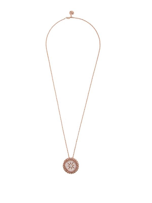 lange Kette mit umfädeltem Coin lange Kette mit umfädeltem Coin
